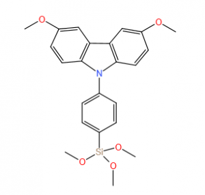 China 3,6-dimethoxy-9-[4-(trimethoxysilyl)phenyl]-9H-carbazole Manufacturer,Supplier