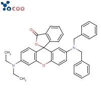 2'-(Dibenzylamino)-6'-(diethylamino)fluoran