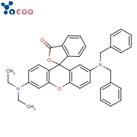 2'-(Dibenzylamino)-6'-(diethylamino)fluoran