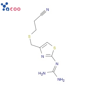 2-[4-(2-CYANOETHYLTHIO)METHYL]THIAZOLYL GUANIDINE