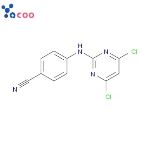 4-(4,6-Dichloropyrimidin-2-ylamino)benzonitrile