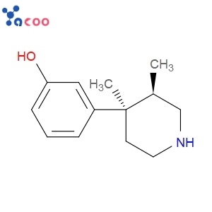 (3R,4R)-3,4-Dimethyl-4-(3-hydroxyphenyl)piperidine