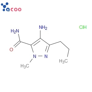 4-Amino-1-methyl-3-propylpyrazole-5-carboxamide hydrochloride