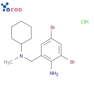 2-Amino-3,5-dibromo-N-cyclohexyl-N-methylbenzylamine hydrochloride