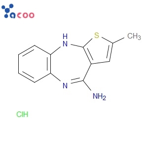 China 4-Amino-2-methyl-10H-thiene[2,3-b][1,5]benzodiazepine hydrochloride  CAS138564-60-0 Manufacturer,Supplier