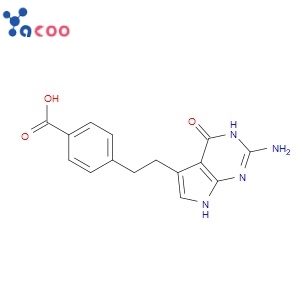 China 4-[2-(2-Amino-4,7-dihydro-4-oxo-1H-pymol[2,3-d]pyrimodin-5-yl)ethyl]benzoic acid  CAS137281-39-1 Manufacturer,Supplier