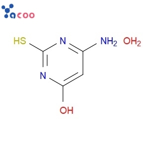 4-AMINO-6-HYDROXY-2-MERCAPTOPYRIMIDINE MONOHYDRATE
