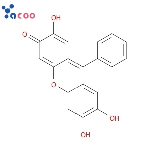 9-PHENYL-2,3,7-TRIHYDROXY-6-FLUORONE