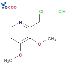 2-(Chloromethyl)-3,4-dimethoxypyridinium hydrochloride