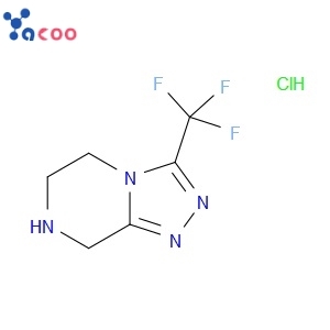 3-(Trifluoromethyl)-5,6,7,8-tetrahydro-[1,2,4]triazolo[4,3-a]pyrazine hydrochloride