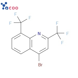 2,8-BIS(TRIFLUOROMETHYL)-4-BROMOQUINOLINE