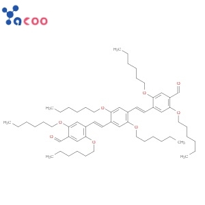 2,5-BIS(HEXYLOXY)-1,4-BIS((2,5-BIS(HEXYLOXY)-4-FORMYL-PHENYLENEVINYLENE)BENZENE