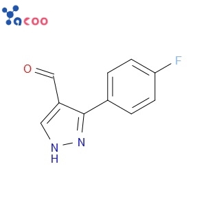 3-(4-FLUOROPHENYL)-1H-PYRAZOLE-4-CARBALDEHYDE