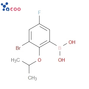 3-BROMO-5-FLUORO-2-ISOPROPOXYPHENYLBORONIC ACID