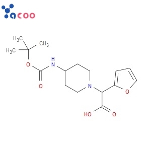2-(4-BOC-AMINOPIPERIDIN-1-YL)-2-(FURAN-2-YL)ACETIC ACID