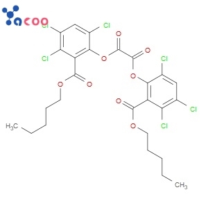 OXALIC ACID BIS[2,4,5-TRICHLORO-6-(PENTYLOXYCARBONYL)PHENYL] ESTER