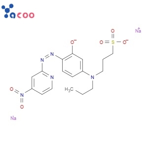 3-[3-Hydroxy-4-(5-nitro-2-pyridylazo)-N-propylanilino]propanesulfonic acid disodium salt dihydrate